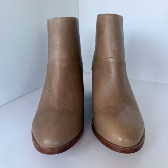 NWOB Nisolo Women's Dari Heeled Ankle Bootie in Almond Tan Leather Size 8.5 - Picture 8 of 15